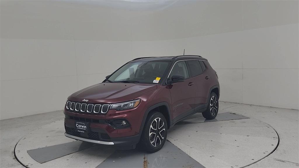 used 2022 Jeep Compass car, priced at $23,210