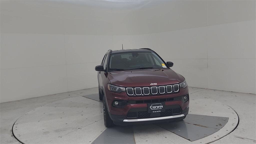 used 2022 Jeep Compass car, priced at $23,210