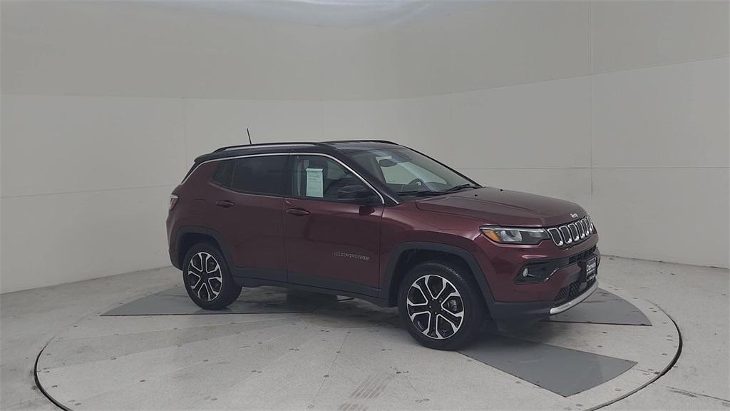 used 2022 Jeep Compass car, priced at $23,210