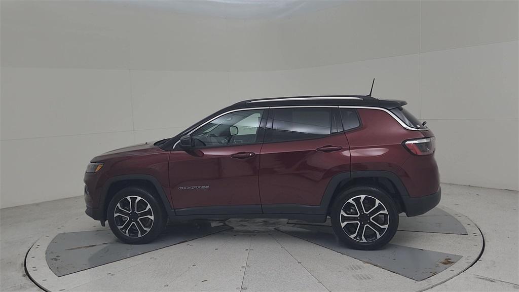used 2022 Jeep Compass car, priced at $23,210