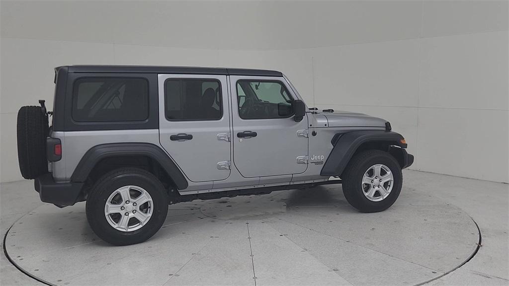 used 2021 Jeep Wrangler Unlimited car, priced at $29,656