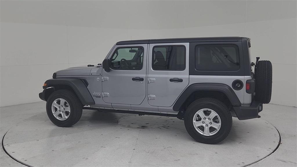 used 2021 Jeep Wrangler Unlimited car, priced at $29,656