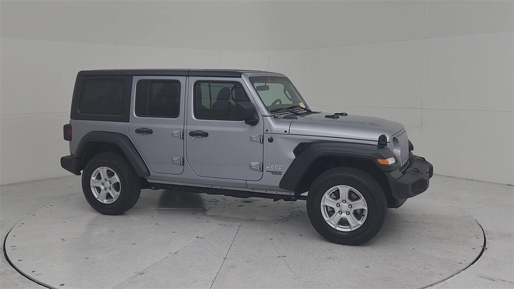 used 2021 Jeep Wrangler Unlimited car, priced at $29,656