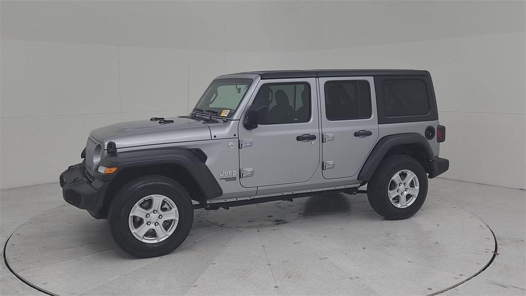 used 2021 Jeep Wrangler Unlimited car, priced at $29,656