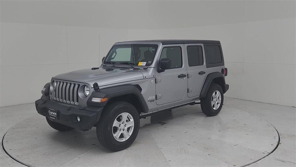 used 2021 Jeep Wrangler Unlimited car, priced at $29,656