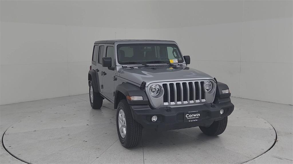 used 2021 Jeep Wrangler Unlimited car, priced at $29,656