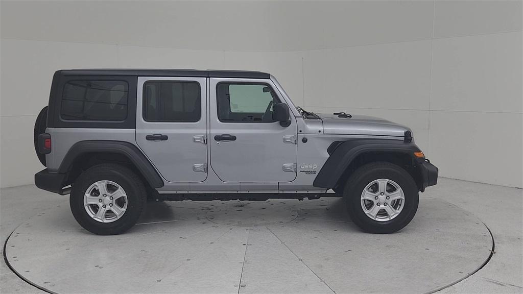 used 2021 Jeep Wrangler Unlimited car, priced at $29,656