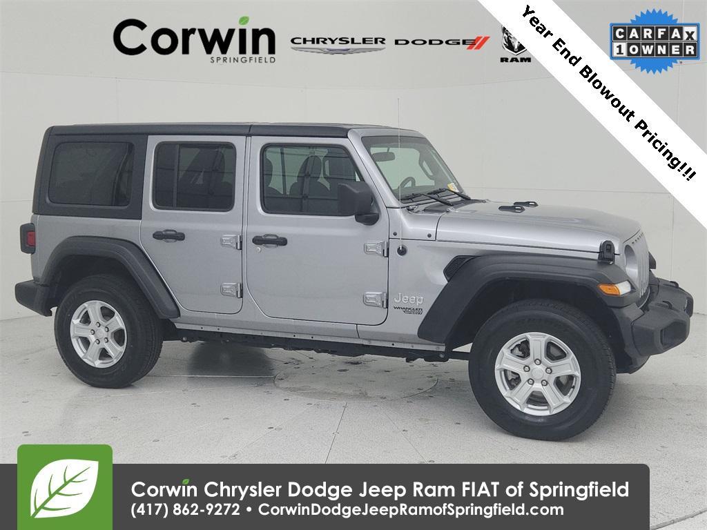 used 2021 Jeep Wrangler Unlimited car, priced at $29,656