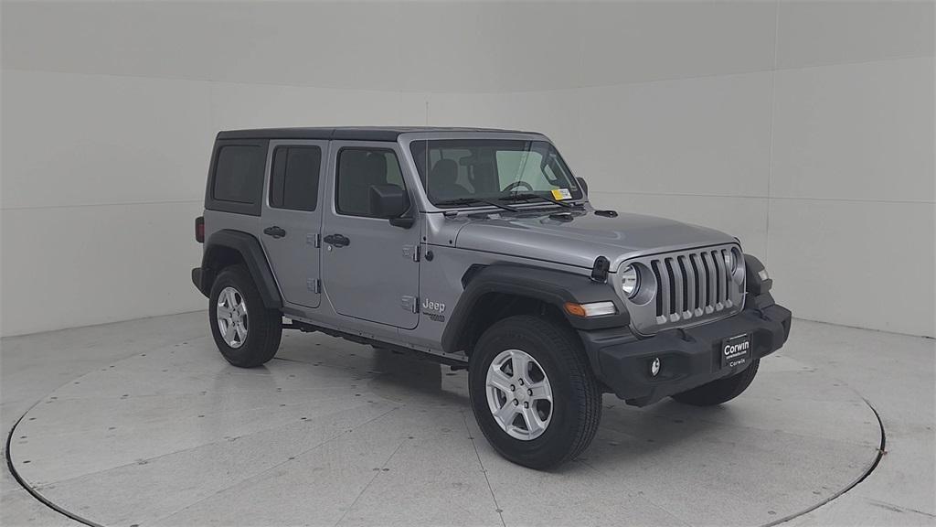 used 2021 Jeep Wrangler Unlimited car, priced at $29,656