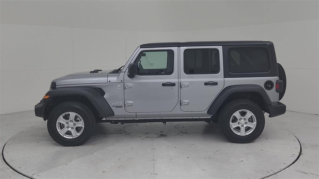 used 2021 Jeep Wrangler Unlimited car, priced at $29,656