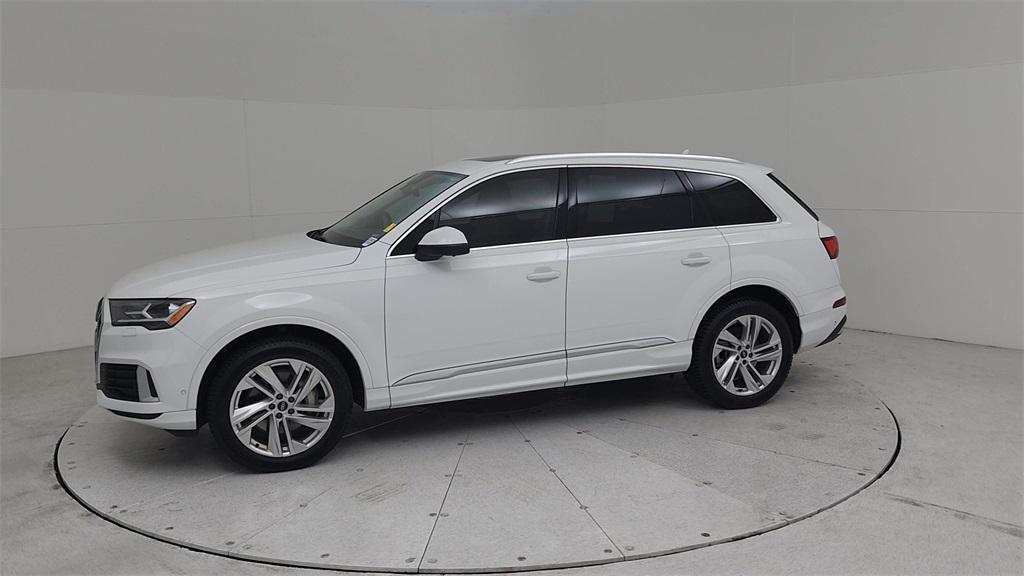 used 2021 Audi Q7 car, priced at $23,500