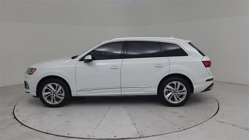 used 2021 Audi Q7 car, priced at $23,500