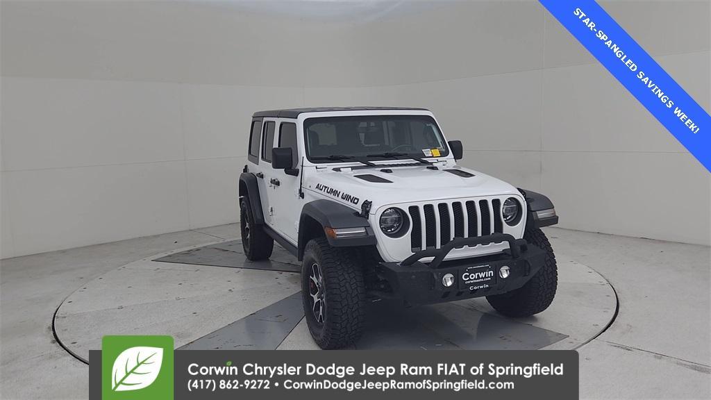 used 2021 Jeep Wrangler Unlimited car, priced at $35,995