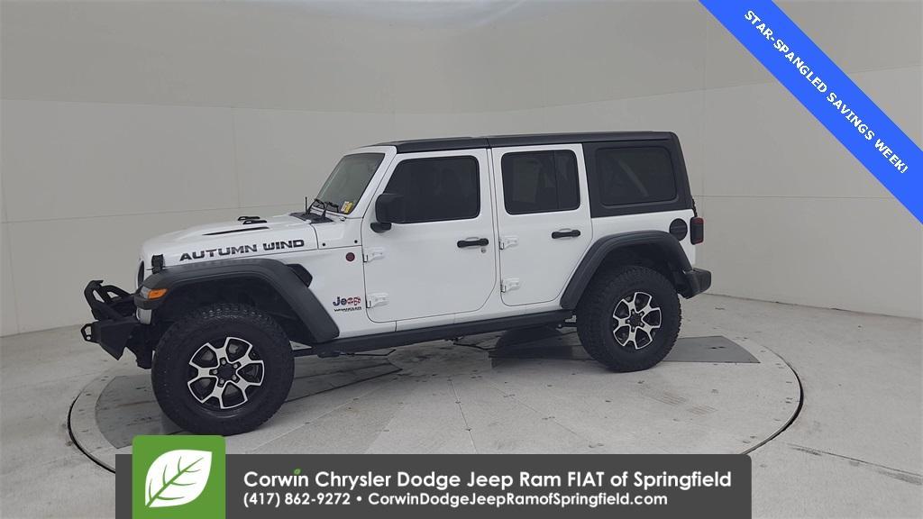 used 2021 Jeep Wrangler Unlimited car, priced at $35,995