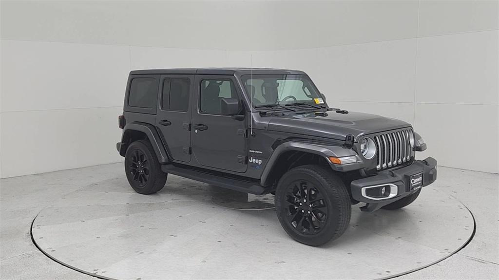 used 2021 Jeep Wrangler Unlimited 4xe car, priced at $34,834