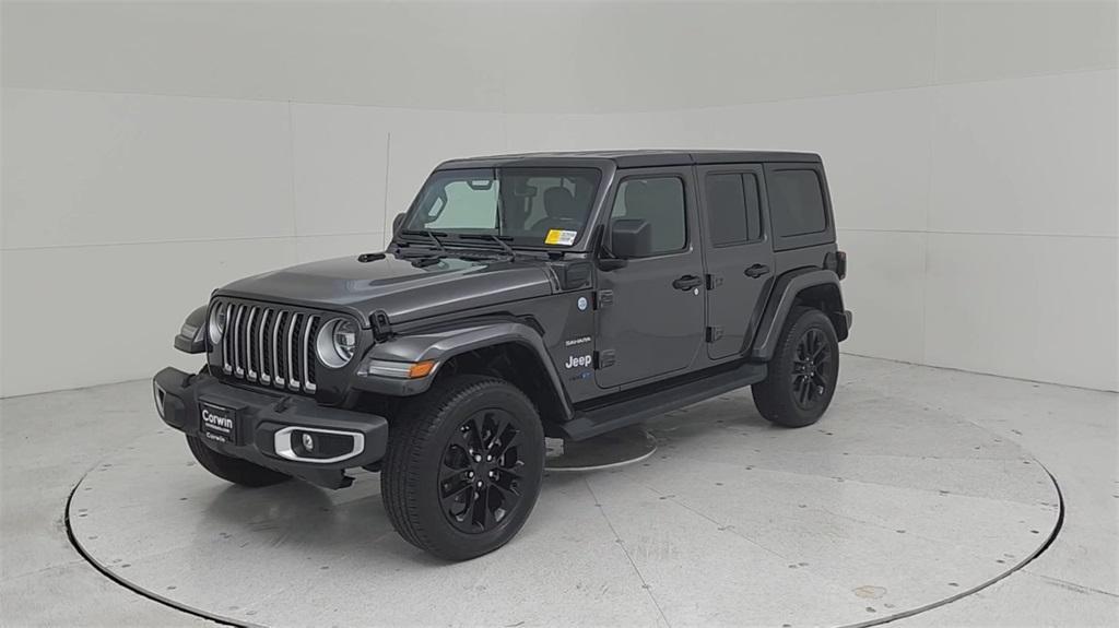 used 2021 Jeep Wrangler Unlimited 4xe car, priced at $34,834