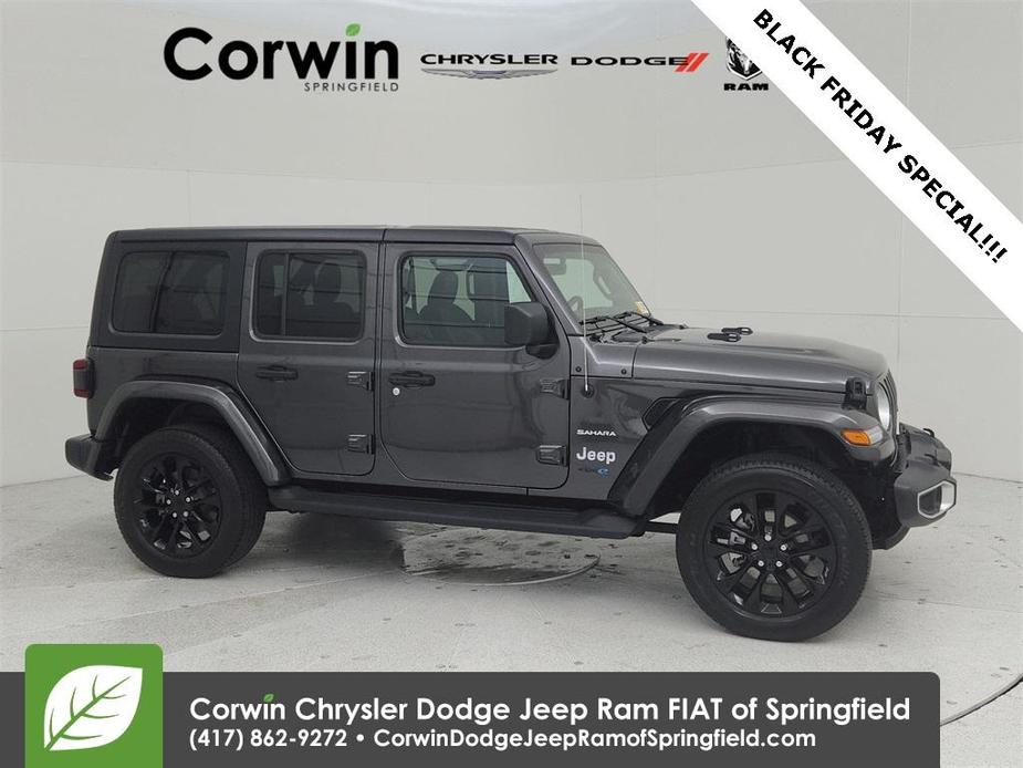 used 2021 Jeep Wrangler Unlimited 4xe car, priced at $32,000