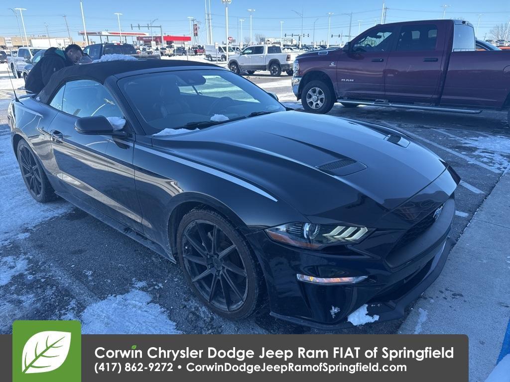 used 2019 Ford Mustang car, priced at $19,884