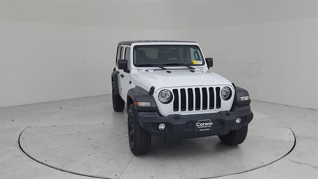 used 2021 Jeep Wrangler Unlimited car, priced at $28,889