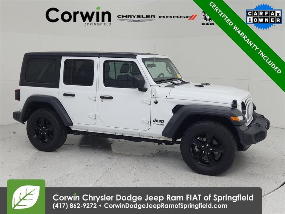 used 2021 Jeep Wrangler Unlimited car, priced at $28,889