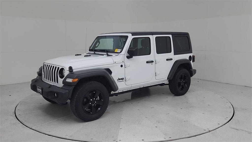 used 2021 Jeep Wrangler Unlimited car, priced at $28,889