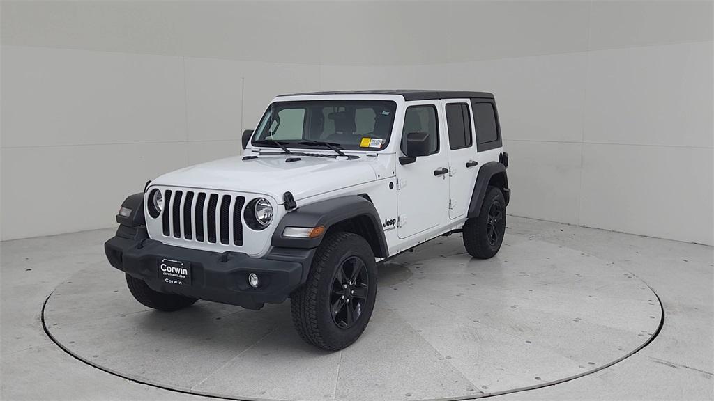 used 2021 Jeep Wrangler Unlimited car, priced at $28,889