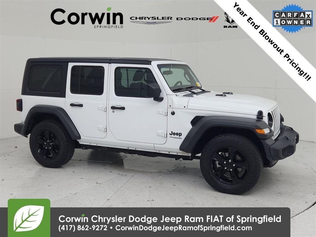 used 2021 Jeep Wrangler Unlimited car, priced at $28,889