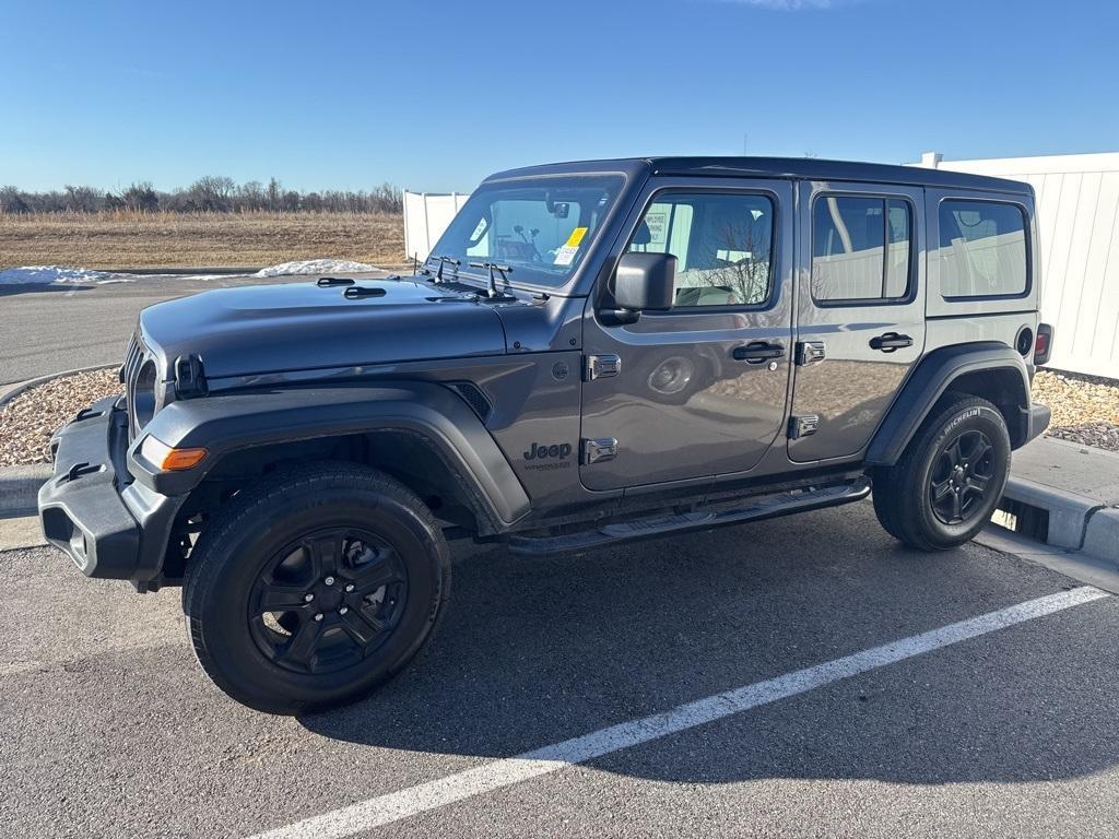 used 2022 Jeep Wrangler Unlimited car, priced at $32,900