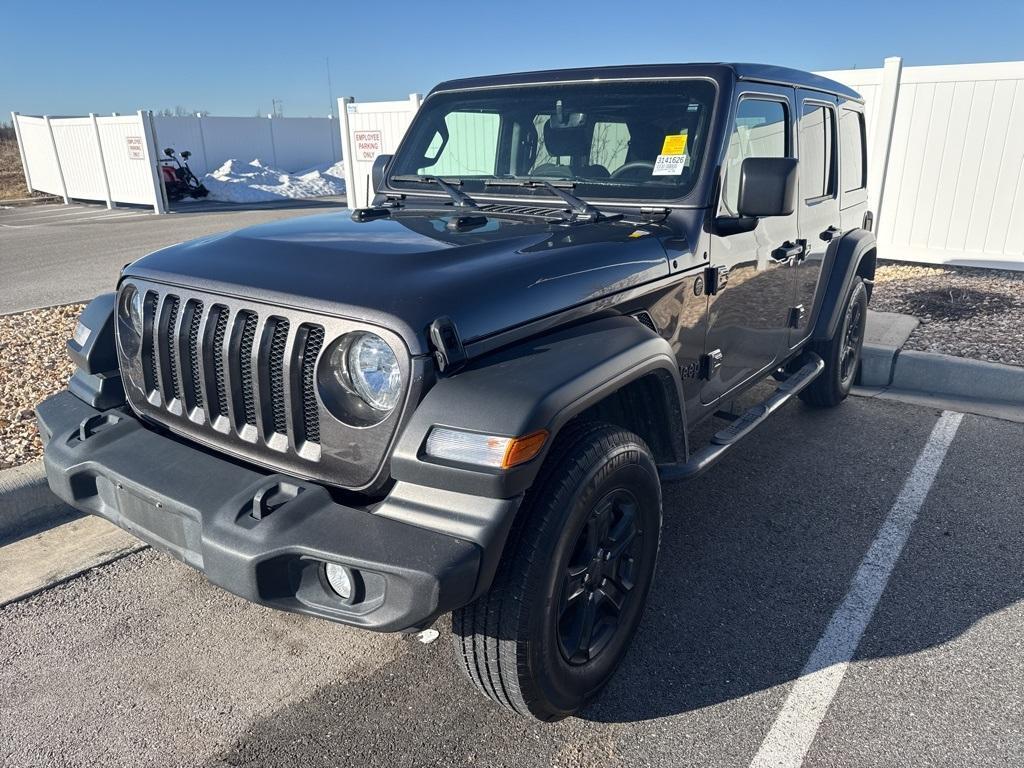 used 2022 Jeep Wrangler Unlimited car, priced at $32,900