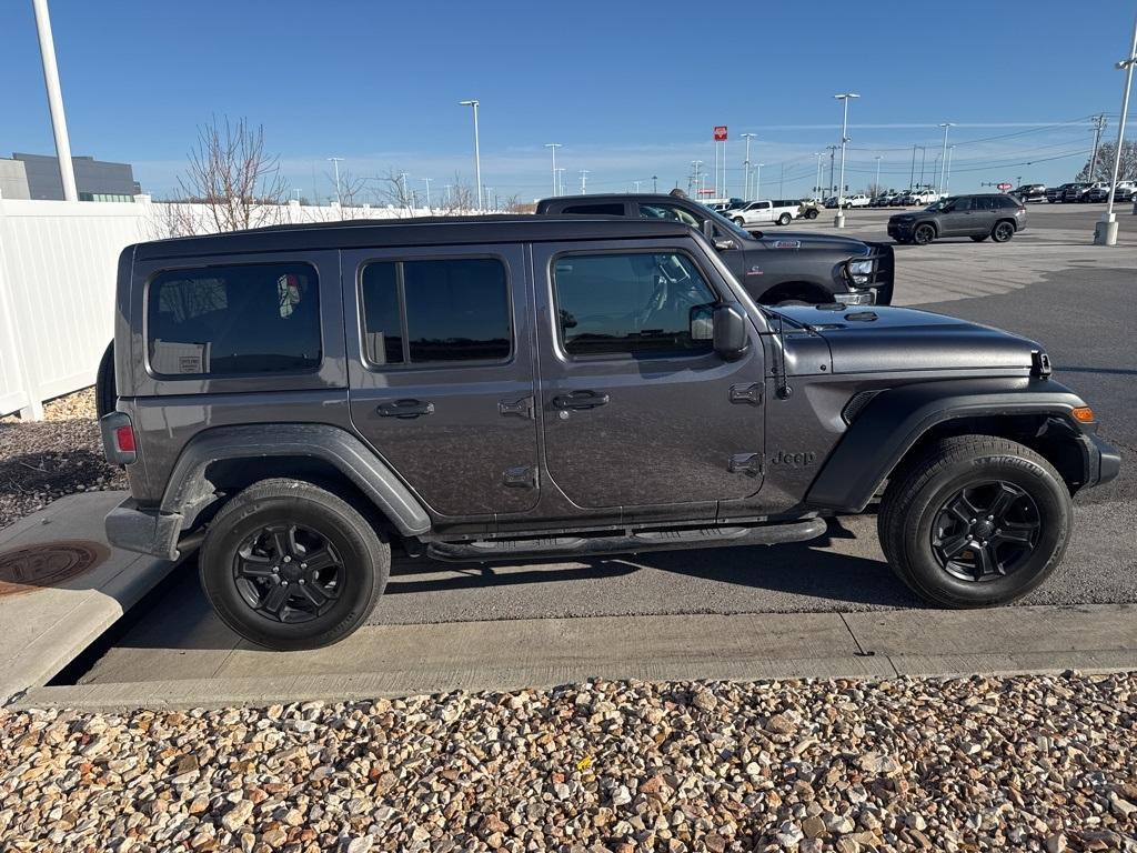 used 2022 Jeep Wrangler Unlimited car, priced at $32,900