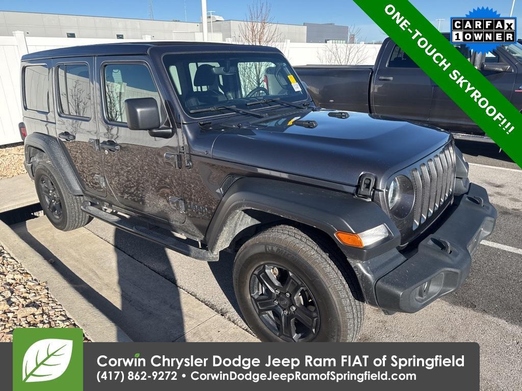 used 2022 Jeep Wrangler Unlimited car, priced at $32,900