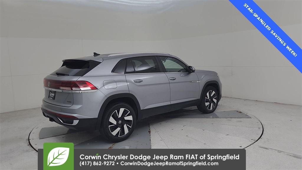 used 2024 Volkswagen Atlas Cross Sport car, priced at $33,869