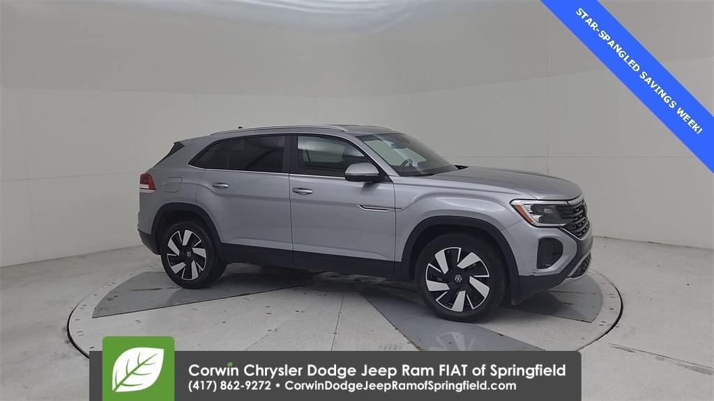used 2024 Volkswagen Atlas Cross Sport car, priced at $33,869