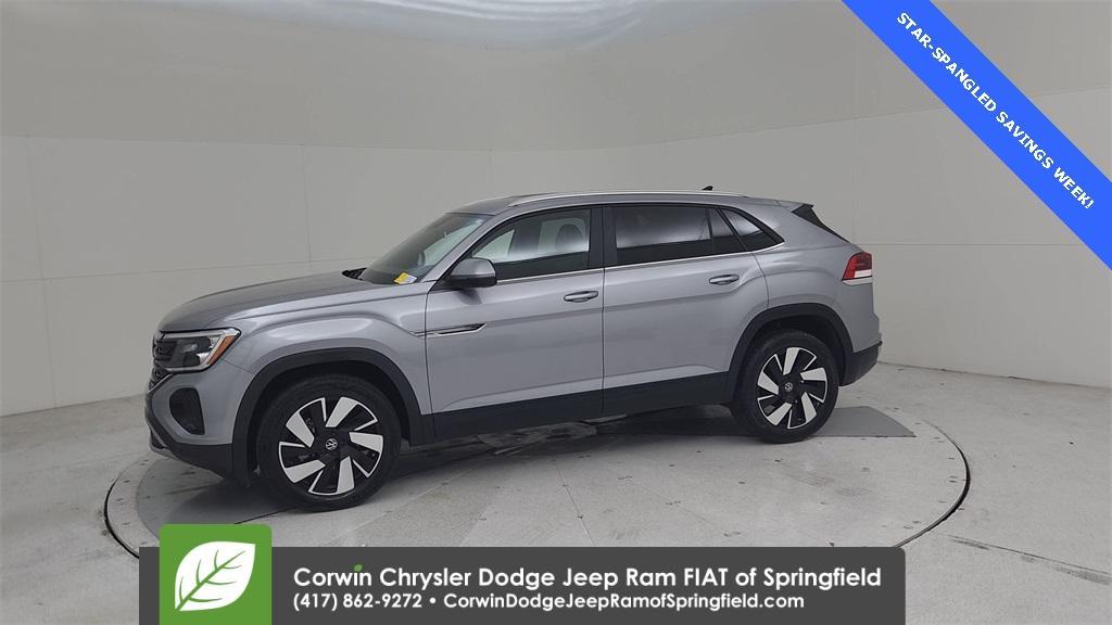 used 2024 Volkswagen Atlas Cross Sport car, priced at $33,869