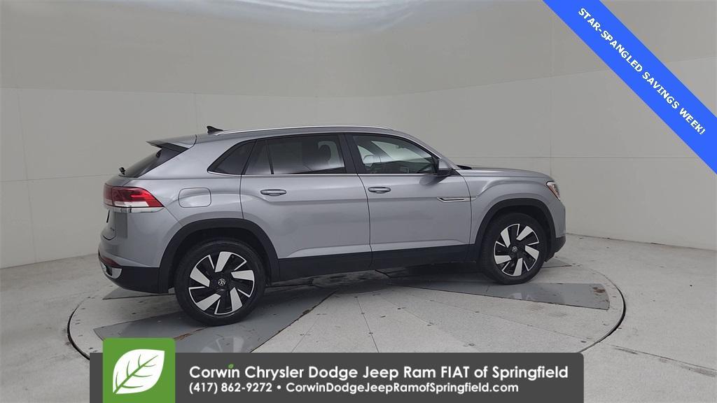 used 2024 Volkswagen Atlas Cross Sport car, priced at $33,869