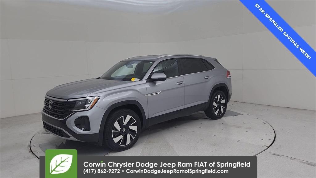 used 2024 Volkswagen Atlas Cross Sport car, priced at $33,869