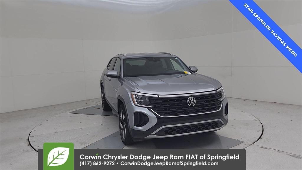 used 2024 Volkswagen Atlas Cross Sport car, priced at $33,869