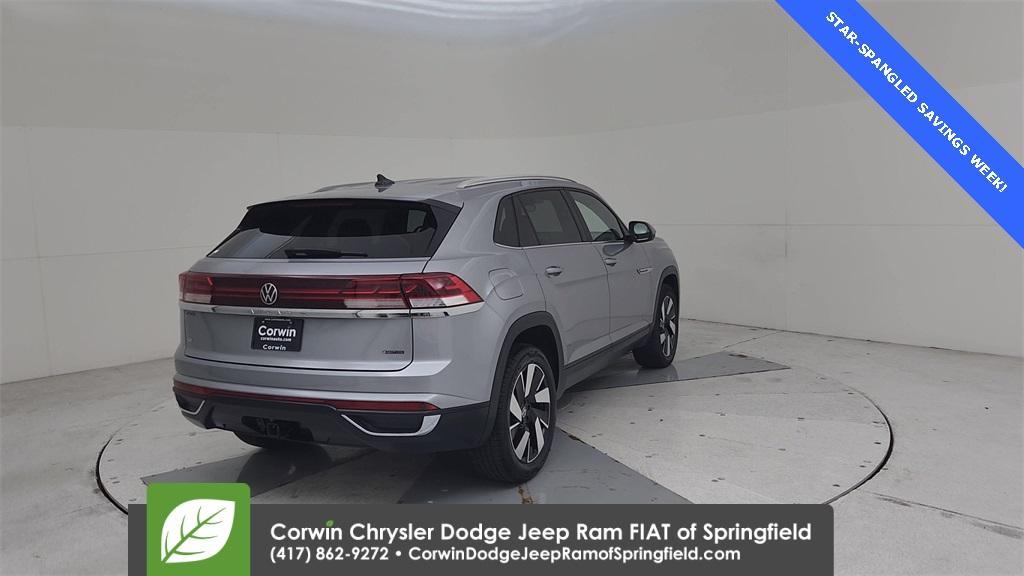 used 2024 Volkswagen Atlas Cross Sport car, priced at $33,869