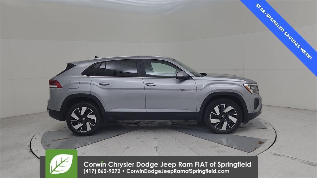 used 2024 Volkswagen Atlas Cross Sport car, priced at $33,869