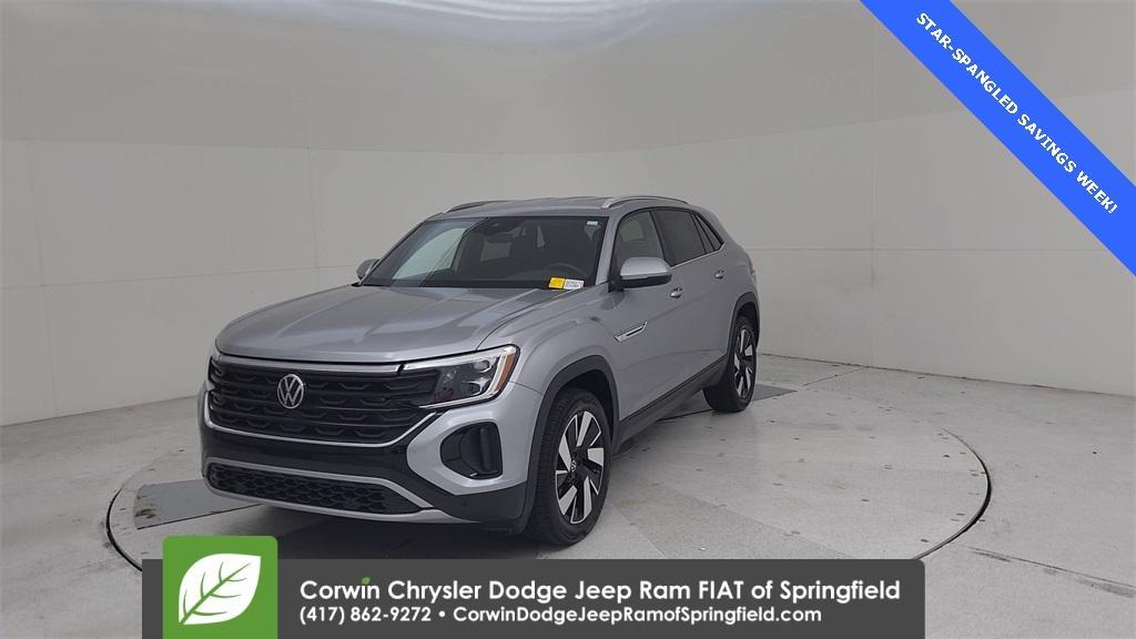 used 2024 Volkswagen Atlas Cross Sport car, priced at $33,869