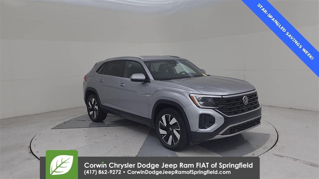 used 2024 Volkswagen Atlas Cross Sport car, priced at $33,869