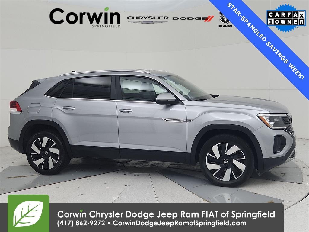 used 2024 Volkswagen Atlas Cross Sport car, priced at $33,869