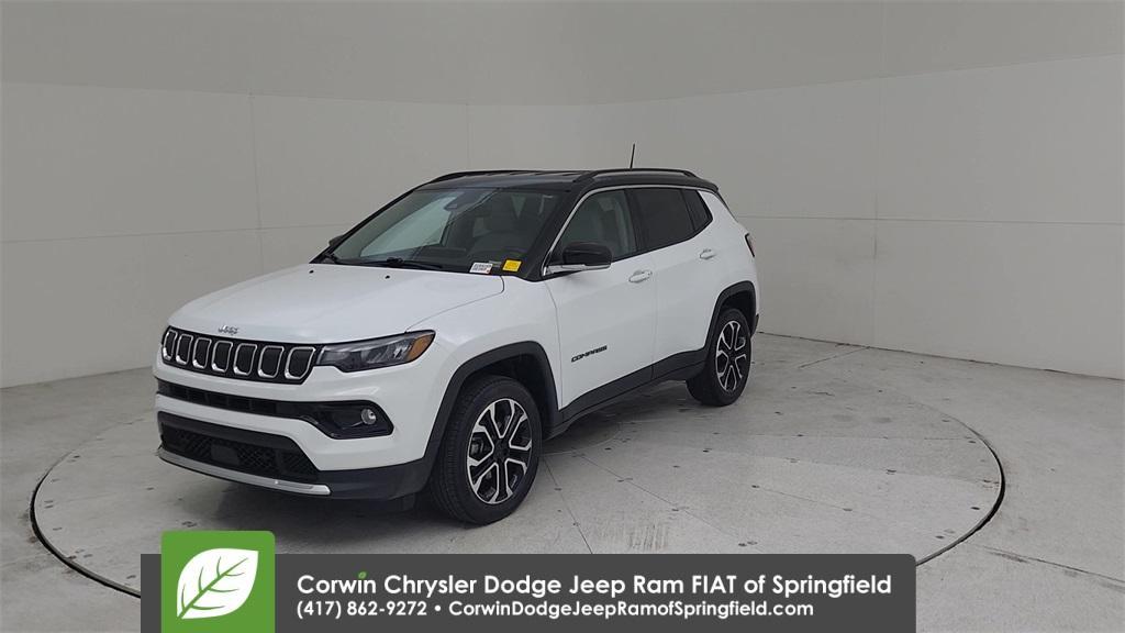used 2022 Jeep Compass car, priced at $21,500