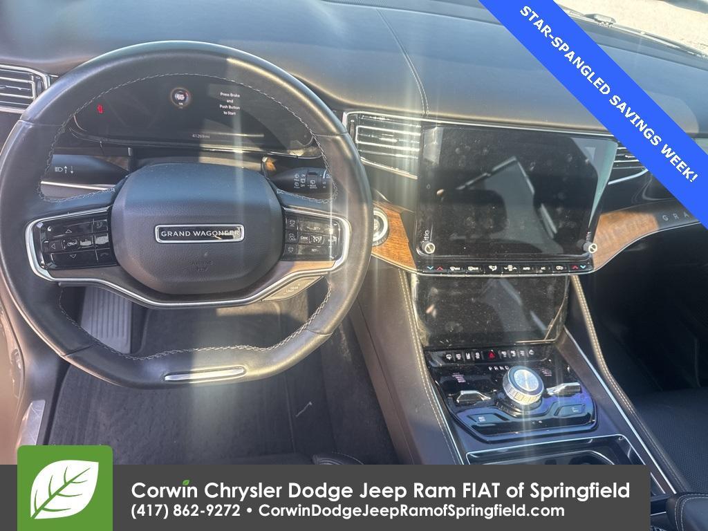 used 2023 Jeep Grand Wagoneer car, priced at $55,993