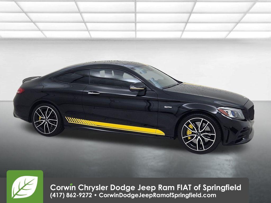 used 2020 Mercedes-Benz AMG C 43 car, priced at $37,500