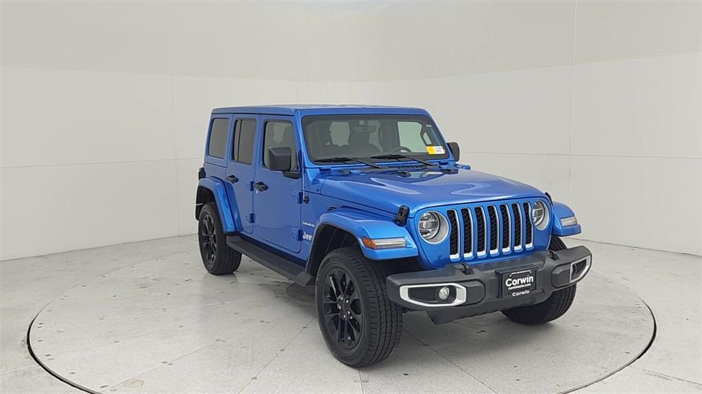 used 2021 Jeep Wrangler Unlimited 4xe car, priced at $33,445