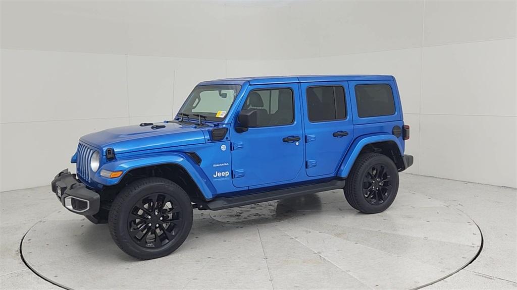 used 2021 Jeep Wrangler Unlimited 4xe car, priced at $33,445