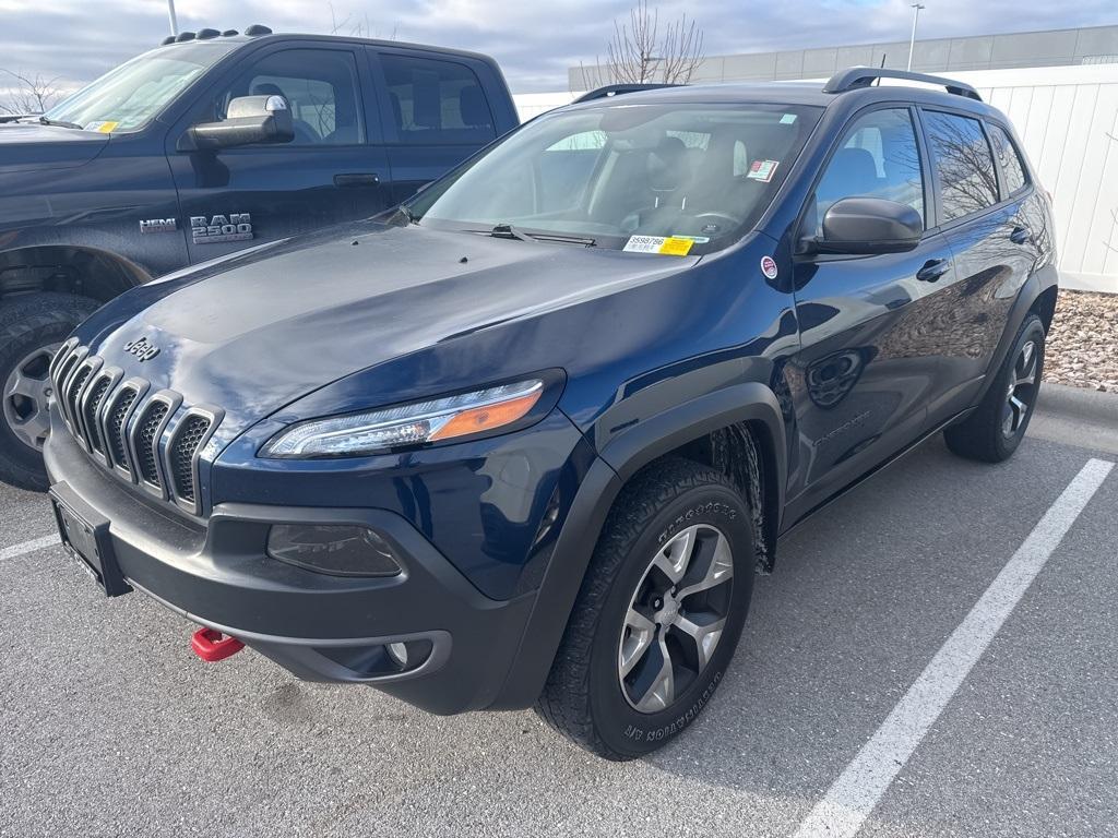 used 2018 Jeep Cherokee car, priced at $18,753