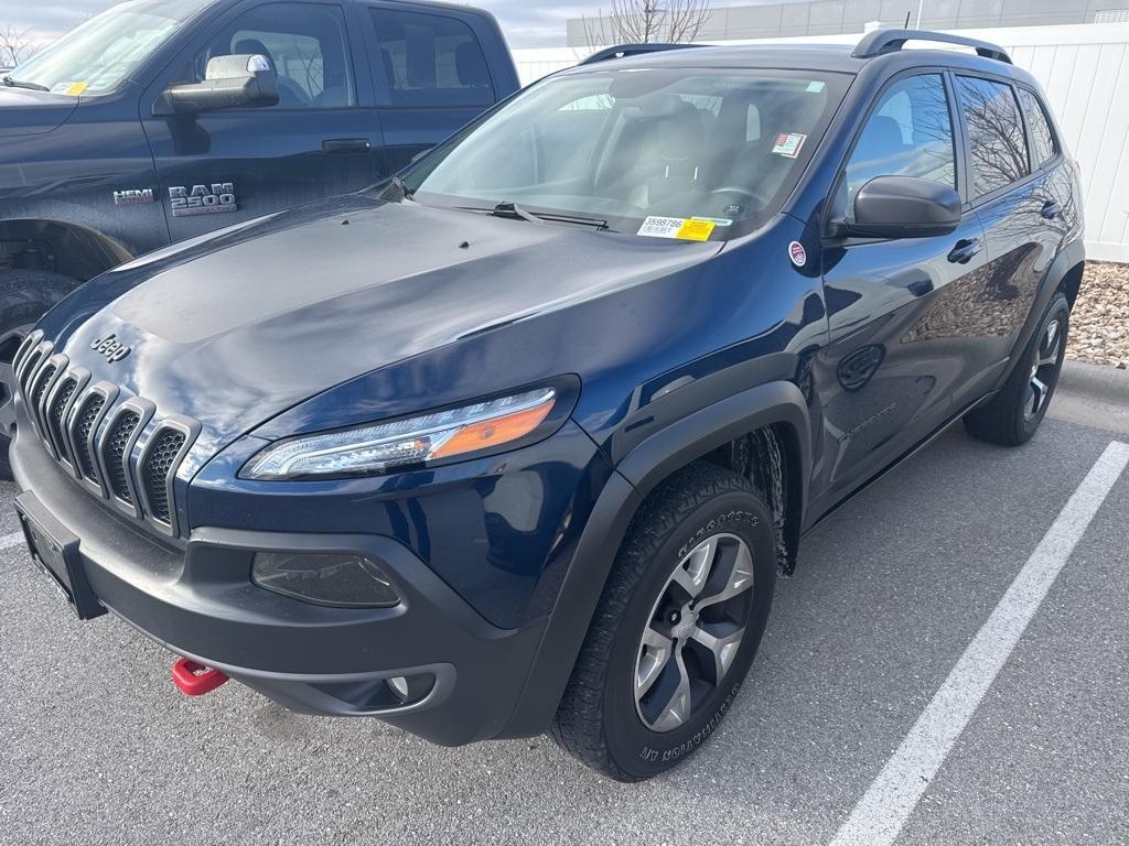 used 2018 Jeep Cherokee car, priced at $18,753