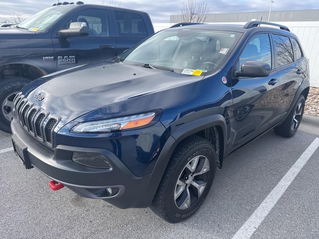 used 2018 Jeep Cherokee car, priced at $18,753